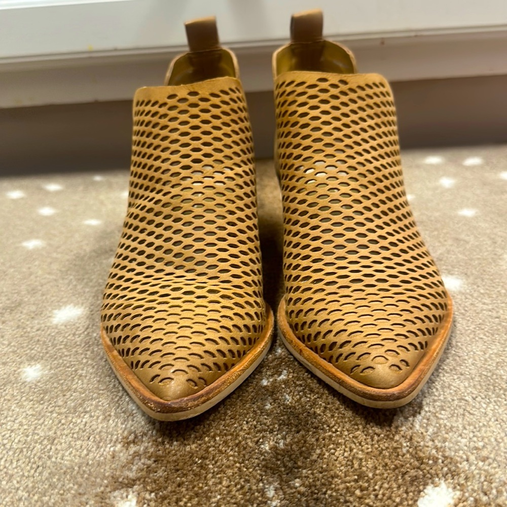 Dolce Vita Sheer Perforated Bootie